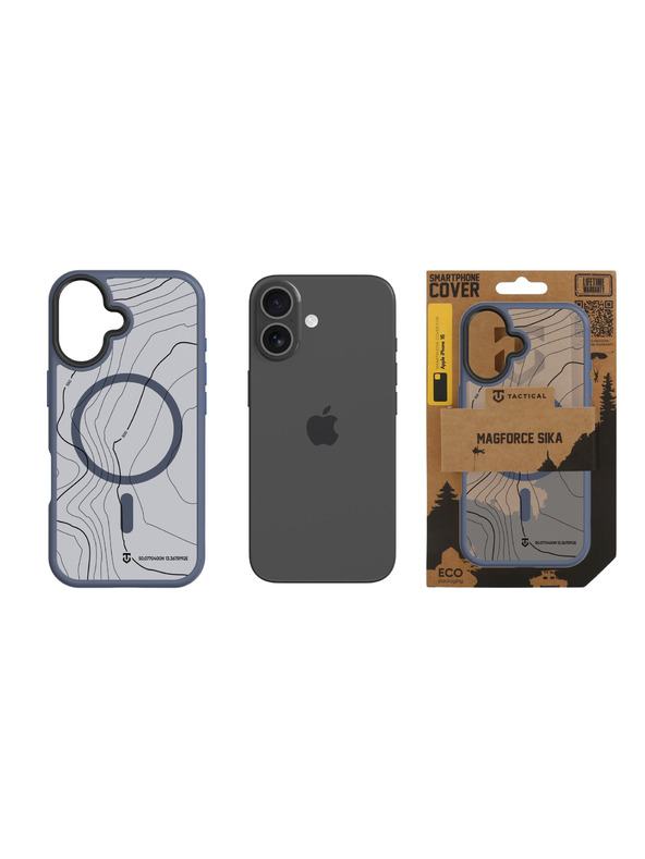 Tactical Tactical MagForce Hyperstealth Sika Zaštita za Apple iPhone 16 Deep Blue