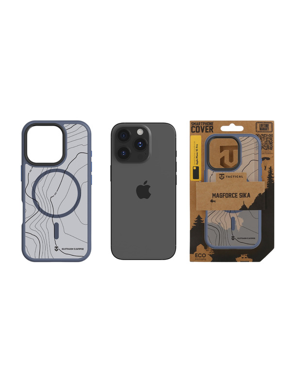 Tactical Tactical MagForce Hyperstealth Sika Zaštita za Apple iPhone 16 Pro Deep Blue