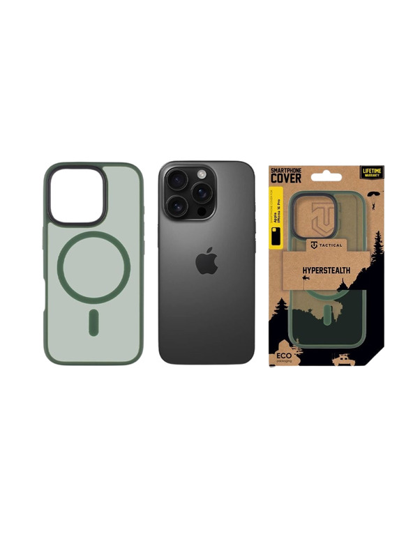 Tactical Tactical MagForce Hyperstealth Zaštita za Apple iPhone 16 Pro Forest Green