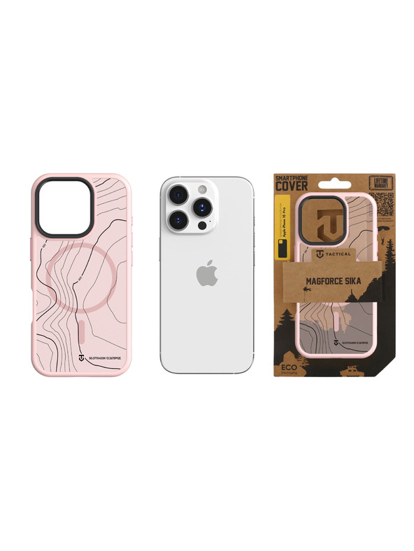 Tactical Tactical MagForce Hyperstealth Sika Zaštita za Apple iPhone 16 Pro Pink Panther