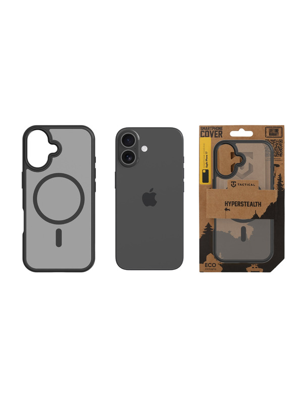 Tactical Tactical MagForce Hyperstealth Zaštita za Apple iPhone 17 Asphalt