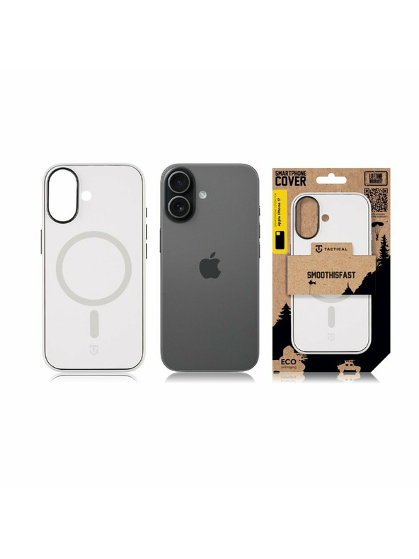 Tactical Tactical MagForce SmoothIsFast Zaštita za Apple iPhone 17 Chalk