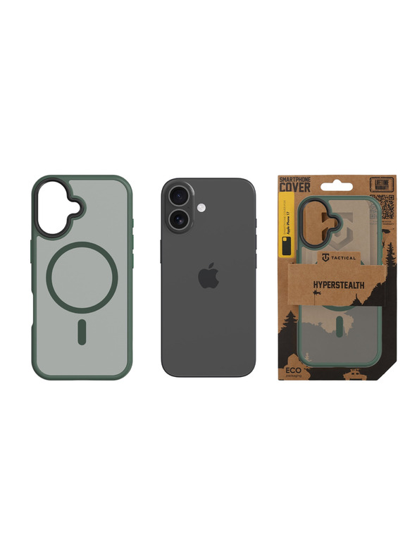 Tactical Tactical MagForce Hyperstealth Zaštita za Apple iPhone 17 Forest Green