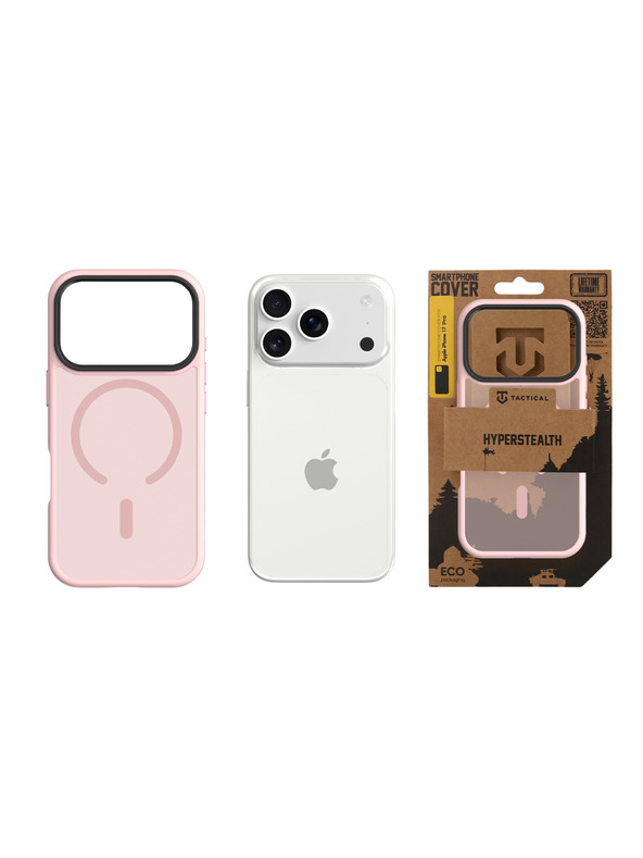 Tactical Tactical MagForce Hyperstealth Zaštita za Apple iPhone 17 Pro Pink Panther