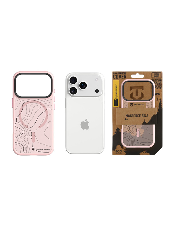 Tactical Tactical MagForce Hyperstealth Sika Zaštita za Apple iPhone 17 Pro Pink Panther