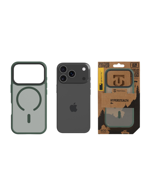 Tactical Tactical MagForce Hyperstealth Zaštita za Apple iPhone 17 Pro Forest Green