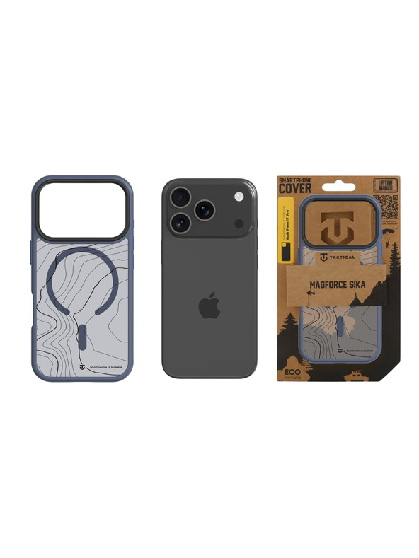 Tactical Tactical MagForce Hyperstealth Sika Zaštita za Apple iPhone 17 Pro Deep Blue