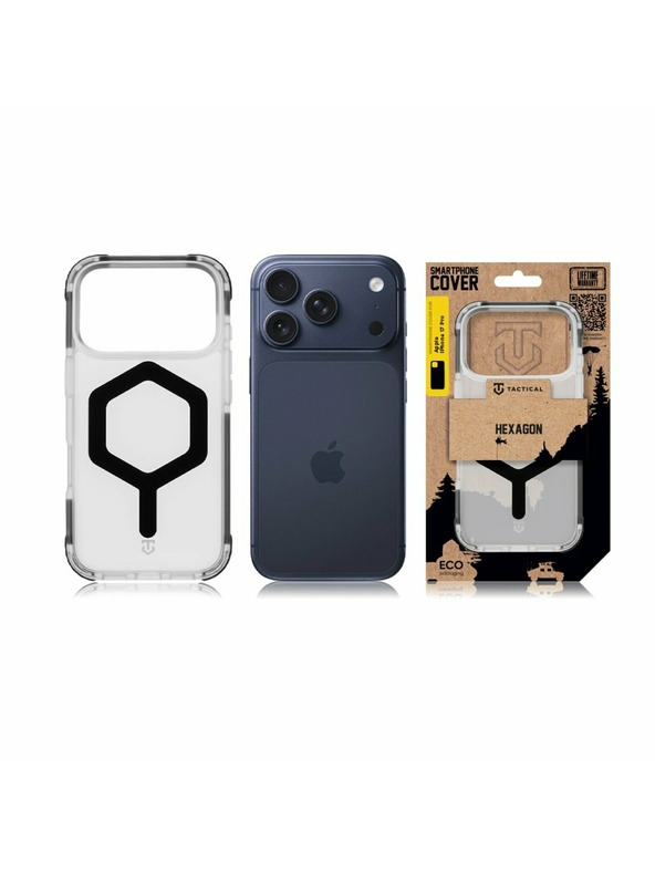 Tactical Tactical MagForce Hexagon Zaštita za Apple iPhone 17 Pro T-Black