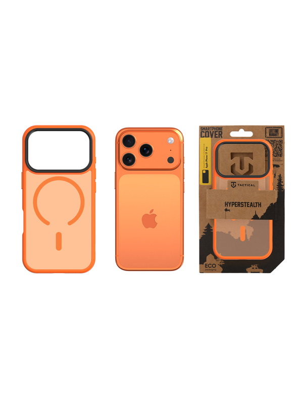 Tactical Tactical MagForce Hyperstealth Zaštita za Apple iPhone 17 Pro Agent Orange