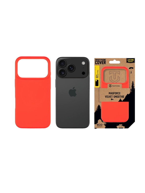 Tactical Tactical MagForce Velvet Smoothie Zaštita za Apple iPhone 17 Pro Chilli