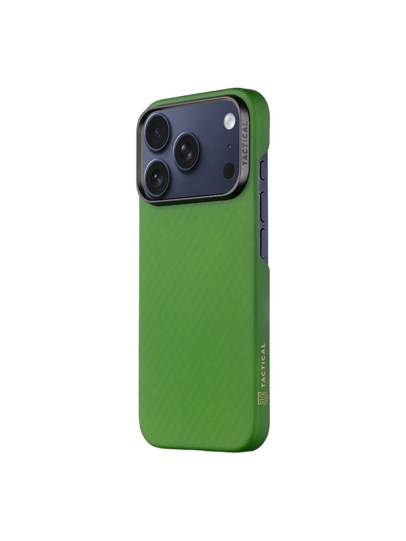 Tactical Tactical MagForce Aramid Zaštita za Apple iPhone 17 Pro Green Toad