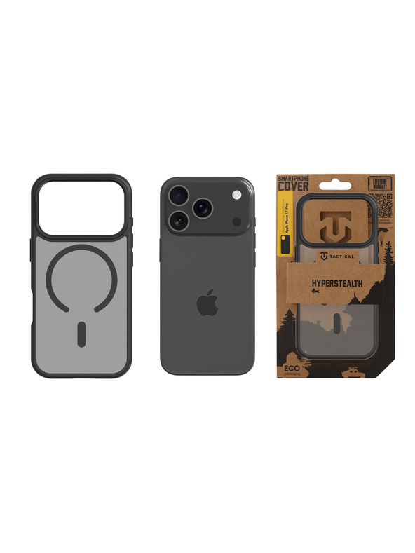 Tactical Tactical MagForce Hyperstealth Zaštita za Apple iPhone 17 Pro Asphalt