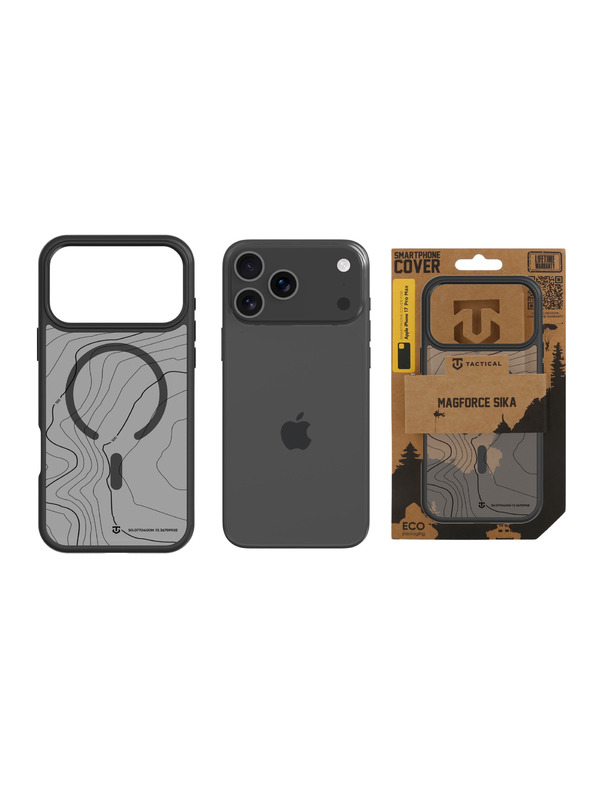 Tactical Tactical MagForce Hyperstealth Sika Zaštita za Apple iPhone 17 Pro Max Asphalt