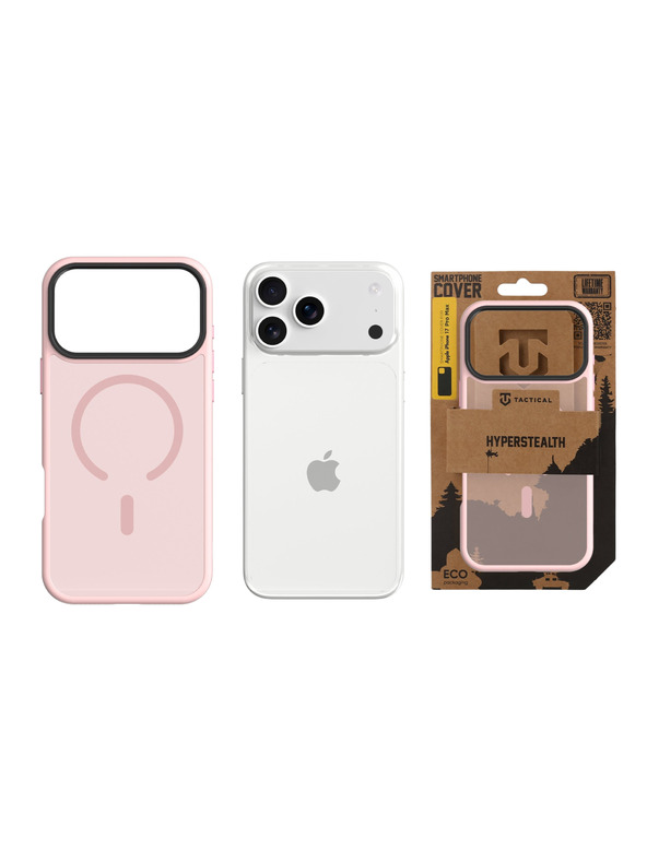 Tactical Tactical MagForce Hyperstealth Zaštita za Apple iPhone 17 Pro Max Pink Panther