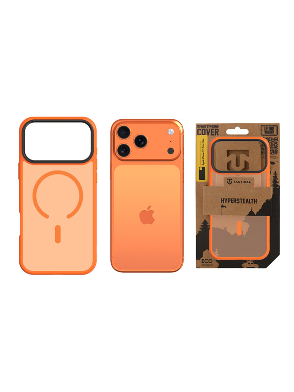 Tactical Tactical MagForce Hyperstealth Zaštita za Apple iPhone 17 Pro Max Agent Orange