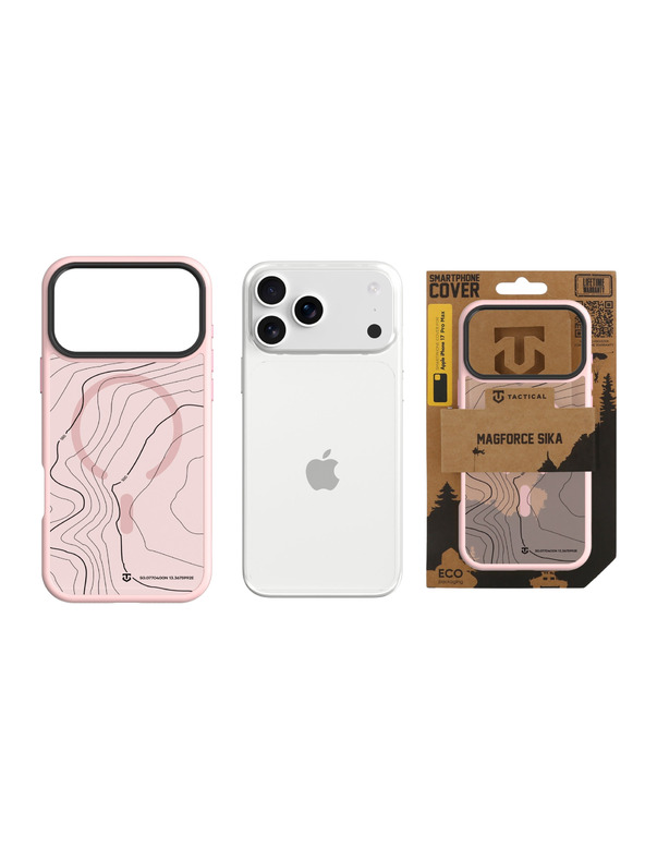 Tactical Tactical MagForce Hyperstealth Sika Zaštita za Apple iPhone 17 Pro Max Pink Panther