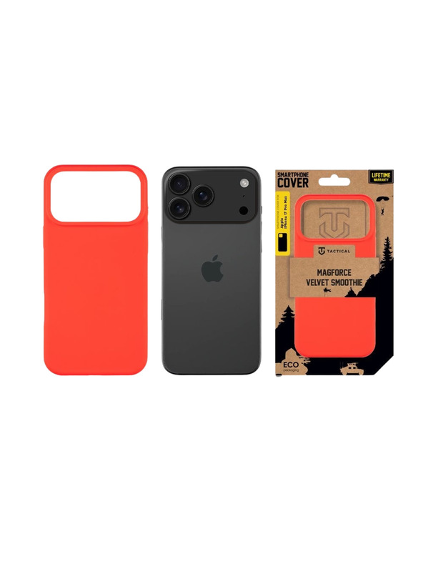 Tactical Tactical MagForce Velvet Smoothie Zaštita za Apple iPhone 17 Pro Max Chilli