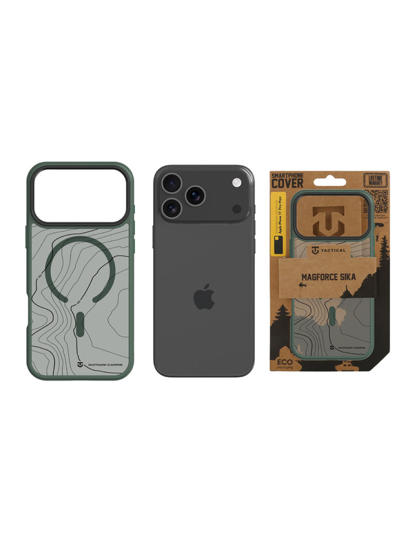 Tactical Tactical MagForce Hyperstealth Sika Zaštita za Apple iPhone 17 Pro Max Forest Green