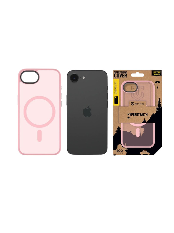 Tactical Tactical MagForce Hyperstealth Zaštita za Apple iPhone 16e/17e Pink Panther
