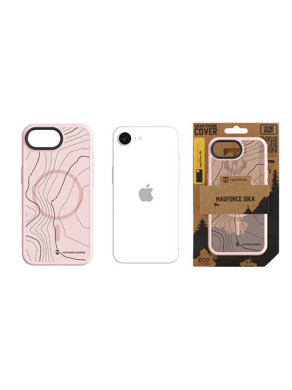 Tactical Tactical MagForce Hyperstealth Sika Zaštitnik za Apple iPhone 16e/17e Pink Panther