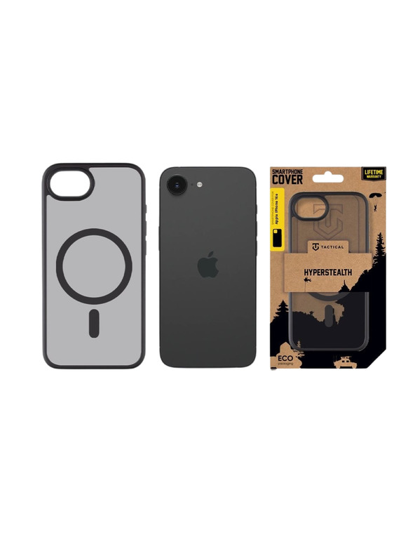 Tactical Tactical MagForce Hyperstealth Zaštitnik za Apple iPhone 16e/17e Asphalt
