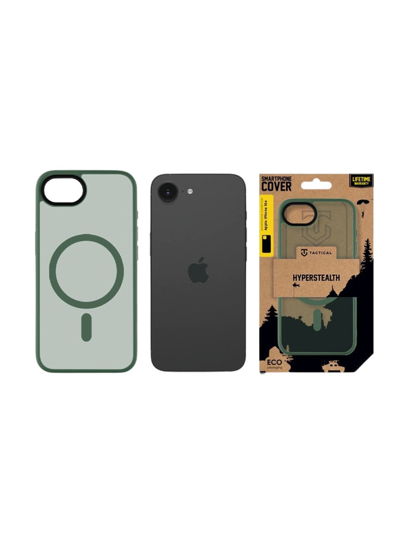 Tactical Tactical MagForce Hyperstealth Zaštitnik za Apple iPhone 16e/17e Forest Green