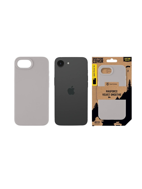 Tactical Tactical MagForce Velvet Smoothie Zaštitnik za Apple iPhone 16e/17e Foggy