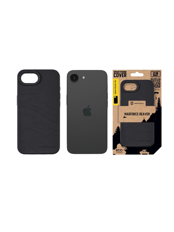 Tactical Tactical MagForce Beaver Zaštitnik za Apple iPhone 16e/17e Asphalt