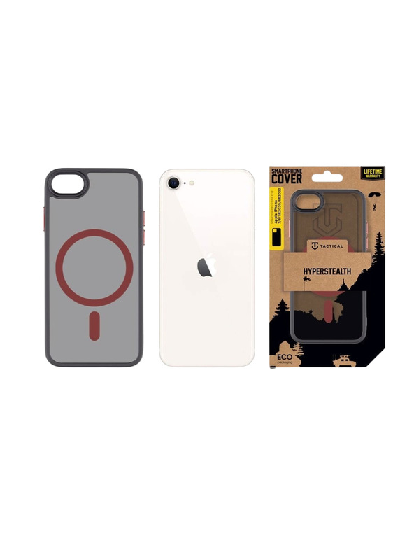 Tactical Tactical MagForce Hyperstealth 2.0 Zaštitnik za Apple iPhone 7/8/SE2020/SE2022 Black/Red