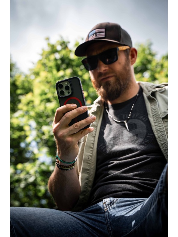 Tactical Tactical MagForce Hyperstealth 2.0 Zaštitnik za Apple iPhone 7/8/SE2020/SE2022 Black/Red