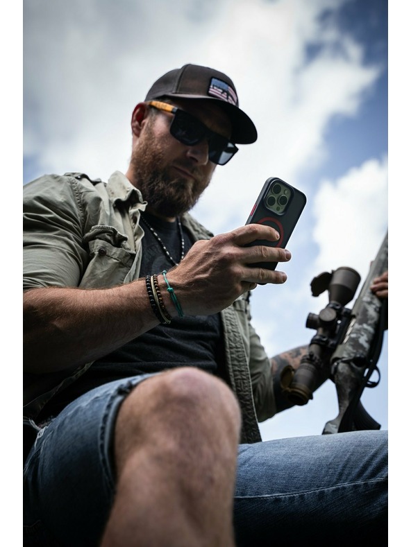 Tactical Tactical MagForce Hyperstealth 2.0 Zaštitnik za Apple iPhone 7/8/SE2020/SE2022 Black/Red