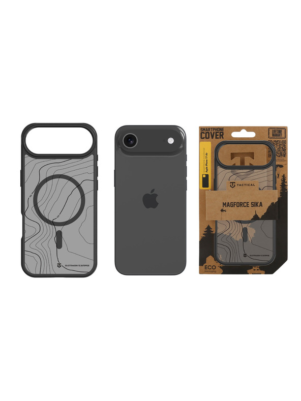 Tactical Tactical MagForce Hyperstealth Sika Zaštita za Apple iPhone Air Asphalt