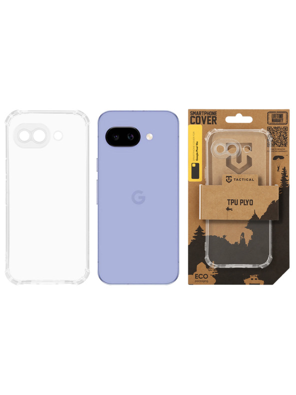 Tactical Tactical TPU Plyo Zaštita za Google Pixel 10a Transparent