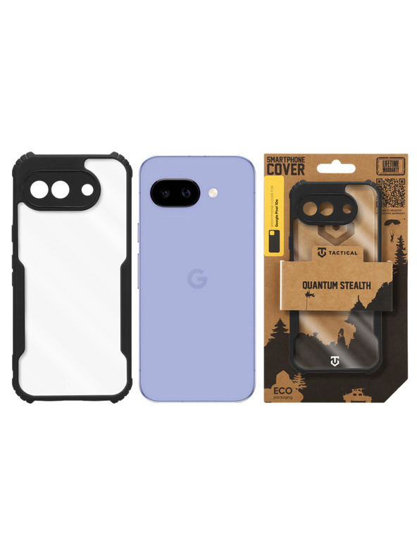 Tactical Tactical Quantum Stealth Zaštita za Google Pixel 10a Clear/Black