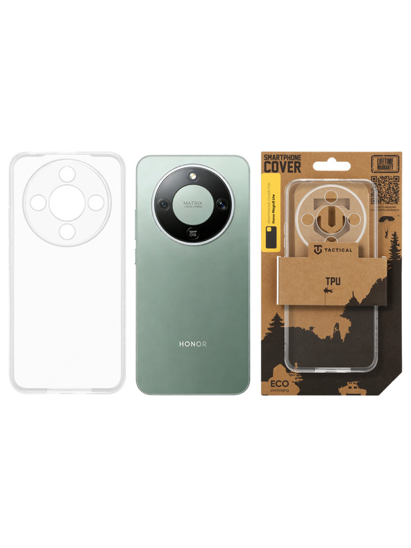Tactical Tactical TPU Zaštita za Honor Magic8 Lite Transparent
