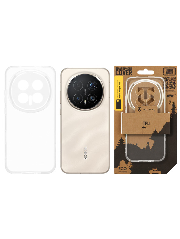 Tactical Tactical TPU Zaštita za Honor Magic8 Pro Transparent