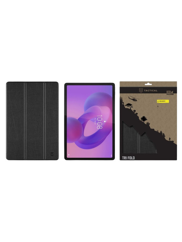 Tactical Tactical Book Tri Fold Futrola za Lenovo Idea Tab 11 Black