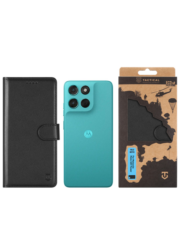 Tactical Tactical Field Notes za Motorola Moto G57 Power Black