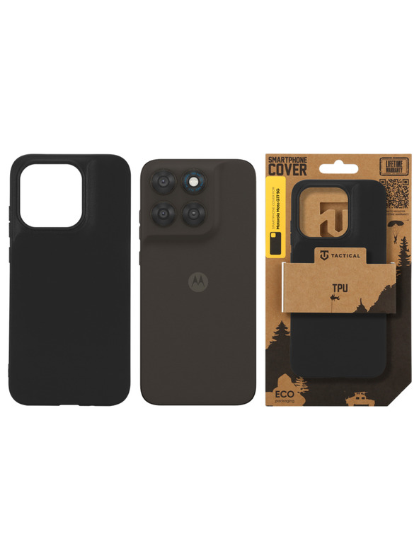 Tactical Tactical TPU Zaštita za Motorola Moto G77 5G Black