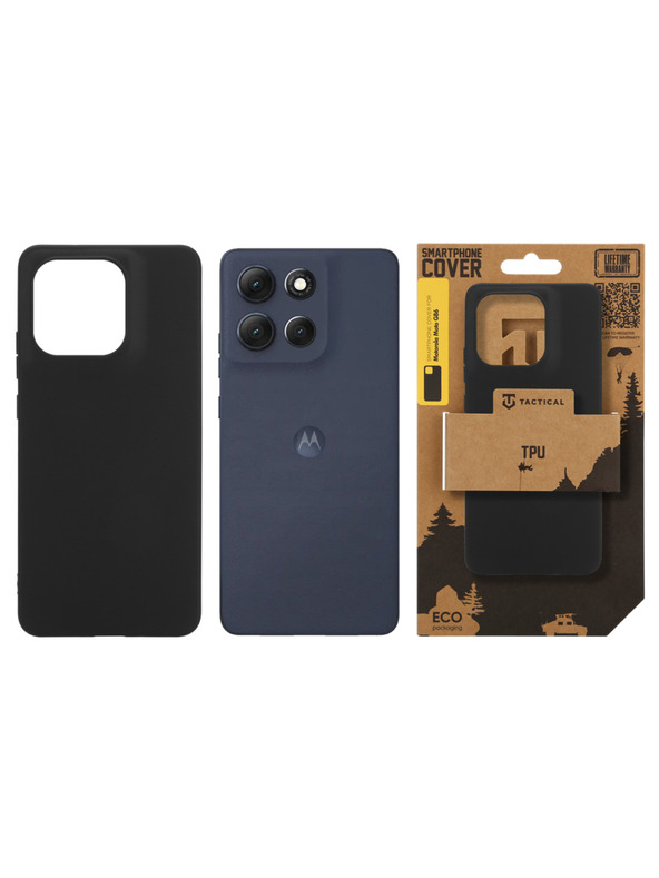 Tactical Tactical TPU Zaštita za Motorola Moto G86 Black