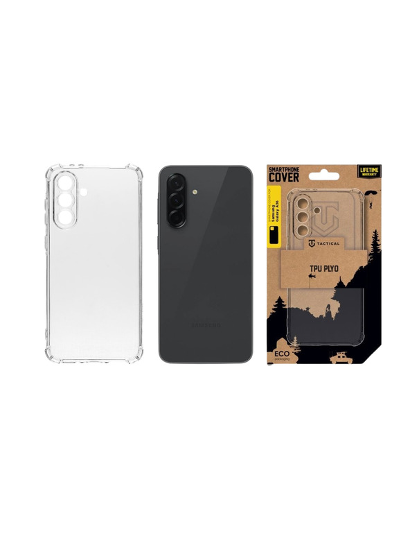 Tactical Tactical TPU Plyo Zaštita za Samsung Galaxy A36 5G Prozirna
