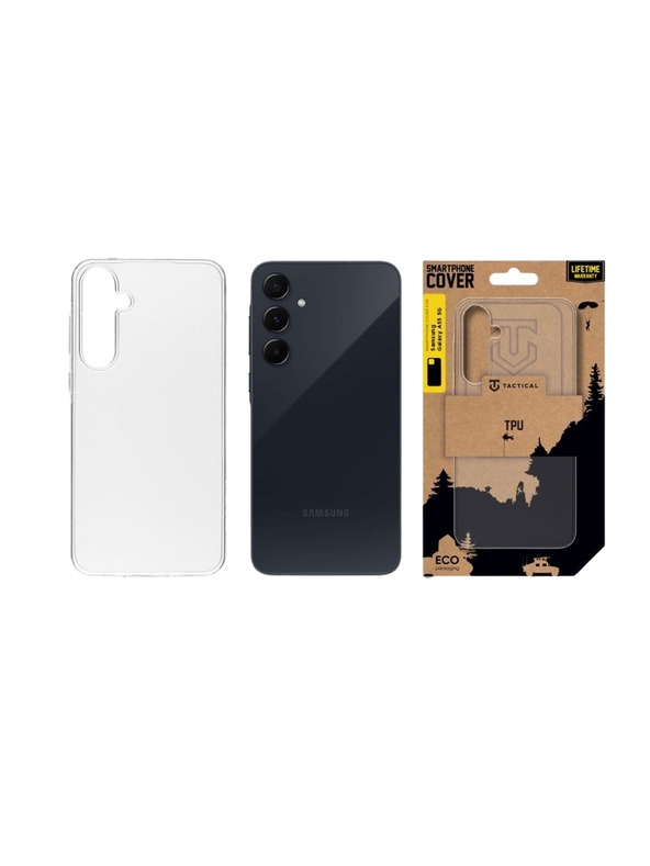 Tactical Tactical TPU Zaštita za Samsung Galaxy A55 5G Prozirna