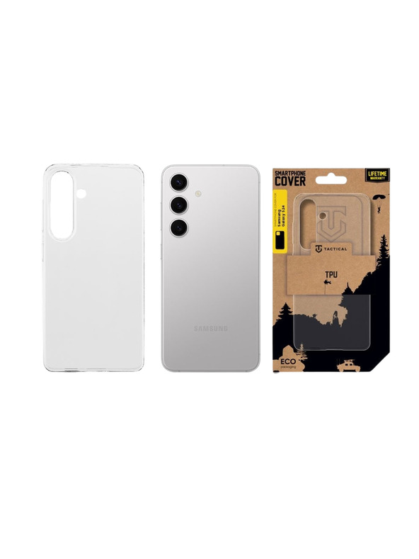 Tactical Tactical TPU Zaštita za Samsung Galaxy S24 Transparent