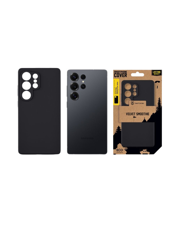 Tactical Tactical Velvet Smoothie Zaštita za Samsung Galaxy S25 Ultra Asphalt