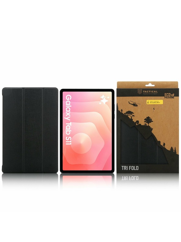 Tactical Tactical Book Tri Fold Futrola za Samsung Galaxy TAB S11 Black
