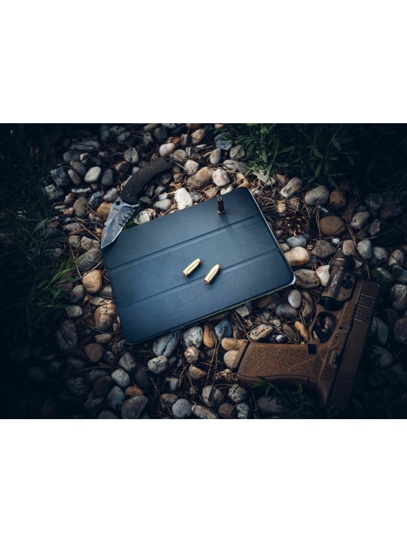 Tactical Tactical Book Tri Fold Futrola za Samsung Galaxy Tab S9/S9 FE/S10 FE/S10 Lite Black