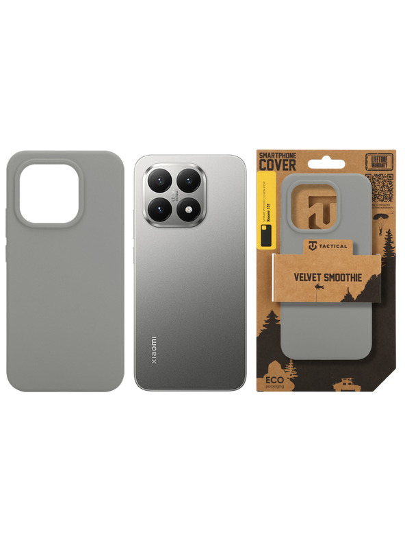 Tactical Tactical Velvet Smoothie Zaštita za Xiaomi 15T Foggy