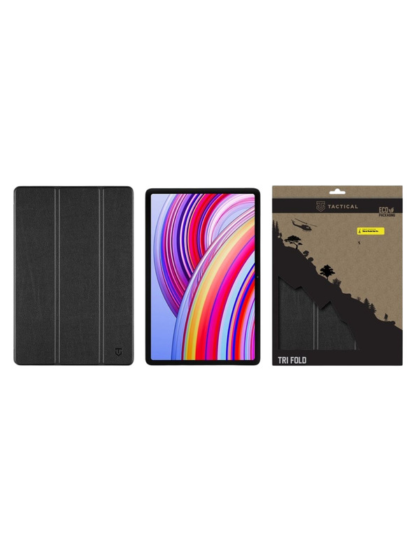 Tactical Tactical Book Tri Fold Futrola za Xiaomi Redmi Pad Pro Crna
