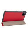 Tactical Tactical Book Tri Fold Futrola za Xiaomi Redmi Pad SE 8,7 Crvena
