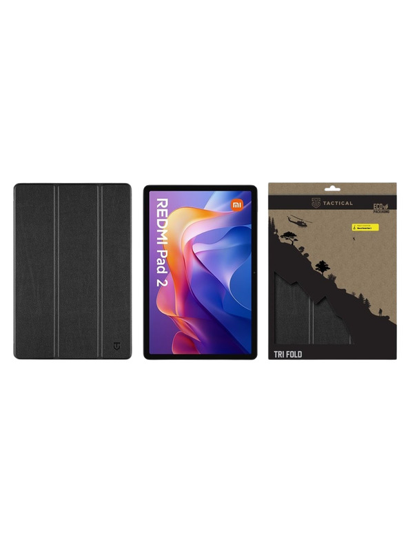 Tactical Tactical Book Tri Fold Futrola za Xiaomi Redmi Pad 2 11" Crna